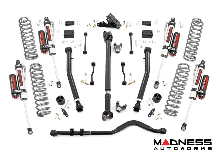 Jeep Wrangler JL Lift Kit - 3.5" - 4-Door - Rubicon - Vertex Reservoir Shocks